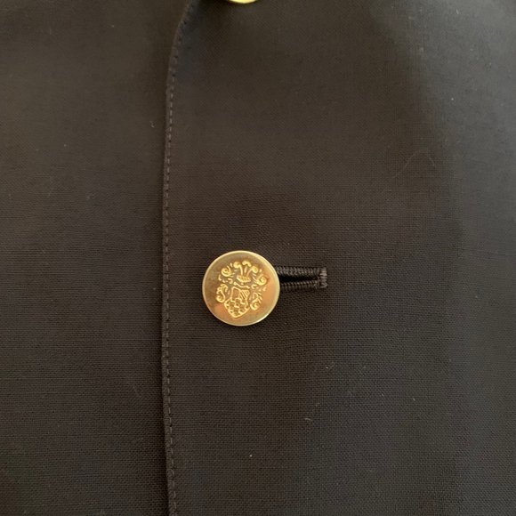 Tailor's Bench Navy Wool Suit Coat - Picture 14 of 16